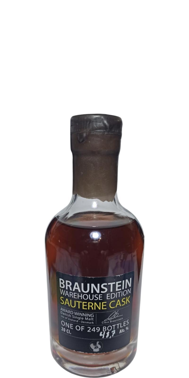 Braunstein  Warehouse Edition - Sauterne Cask