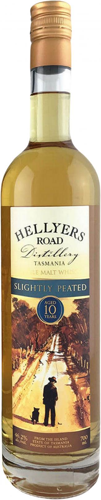 Hellyers Road 10-year-old  Slightly Peated