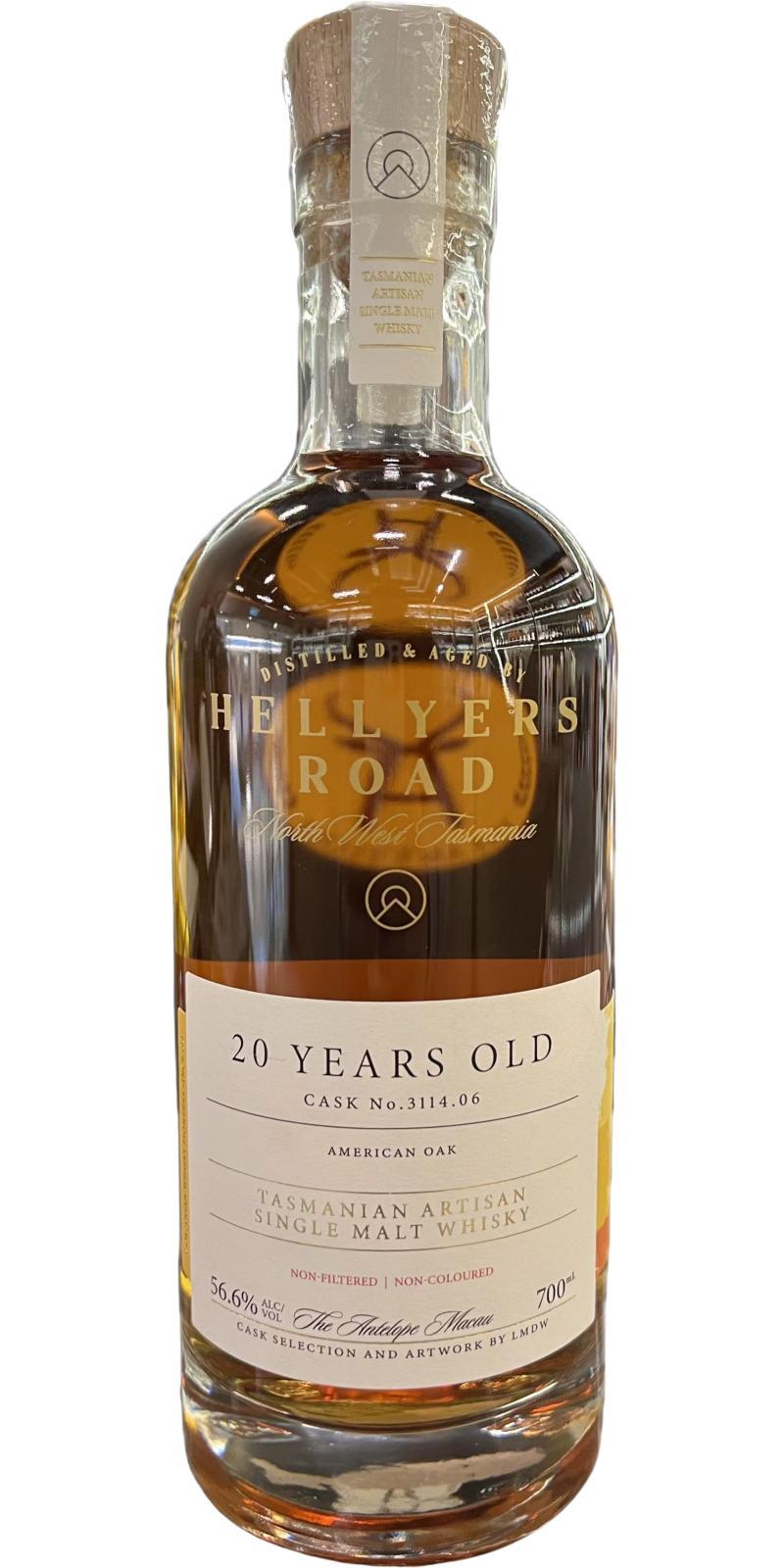 Hellyers Road 2003  Tasmanian Artisan Single Malt Whisky