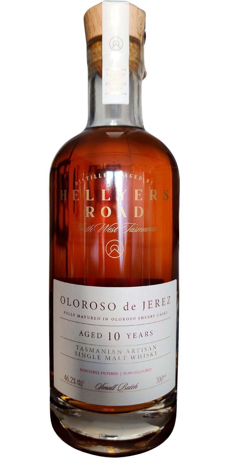 Hellyers Road 2014  Oloroso de Jerez