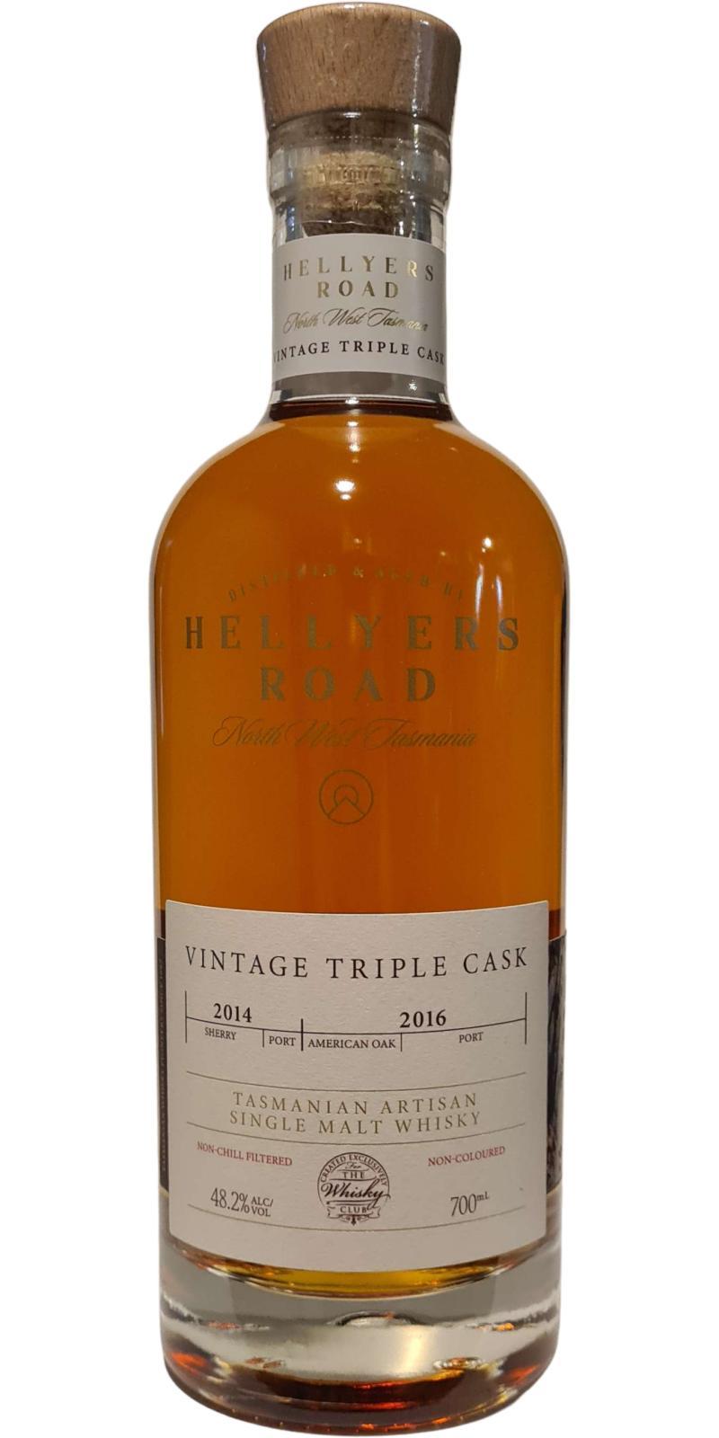 Hellyers Road Vintage Triple Cask