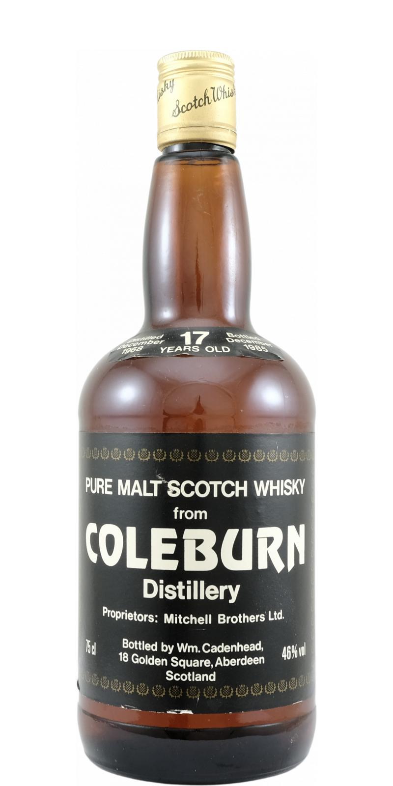 Coleburn 1968 CA Dumpy Bottle