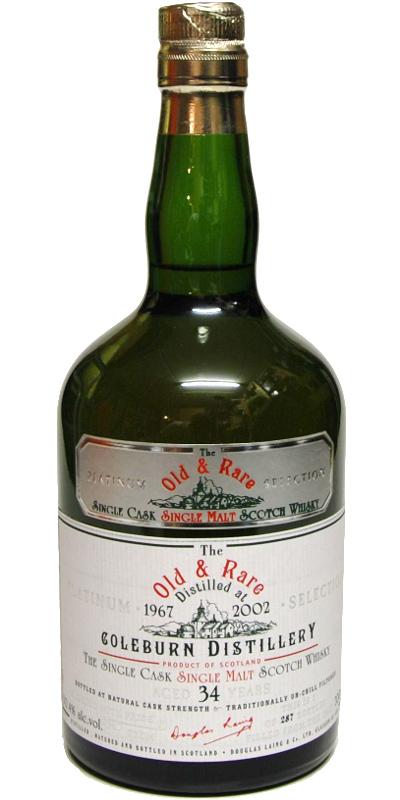 Coleburn 1967 DL Old & Rare - The Platinum Selection