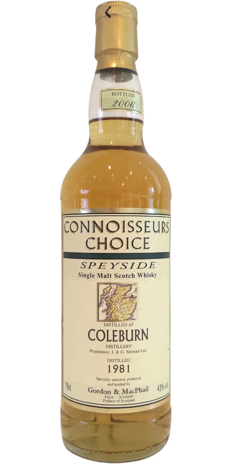 Coleburn 1981 GM Connoisseurs Choice