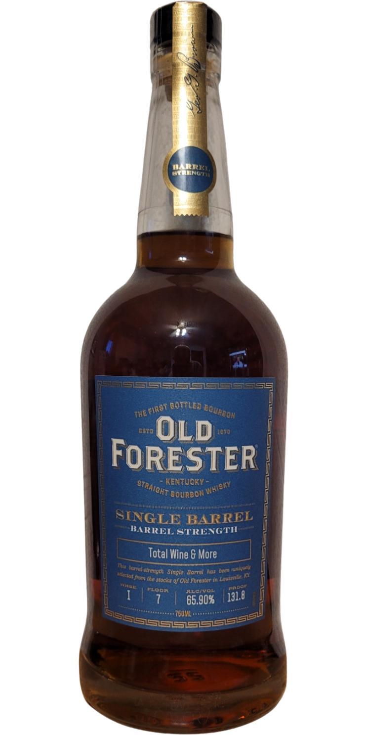 Old Forester Single Barrel  Barrel Strength