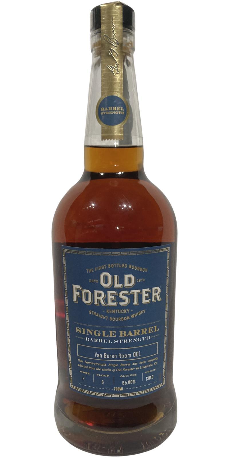 Old Forester Single Barrel  Barrel Strength