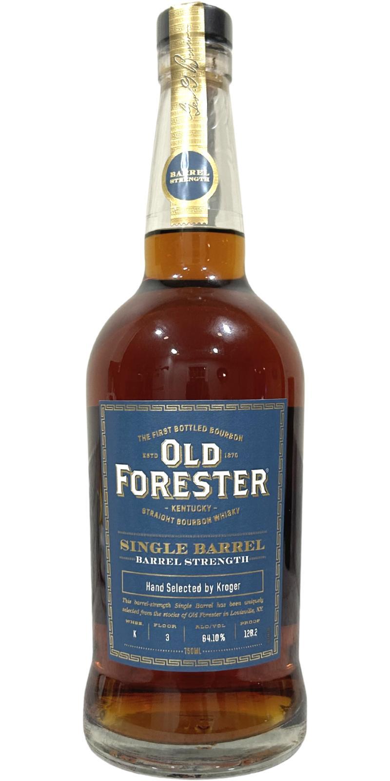 Old Forester Single Barrel  Barrel Strength - Edition 2022