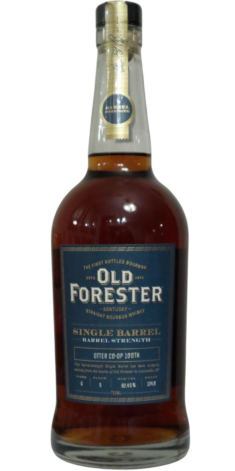 Old Forester Single Barrel  Barrel Strength