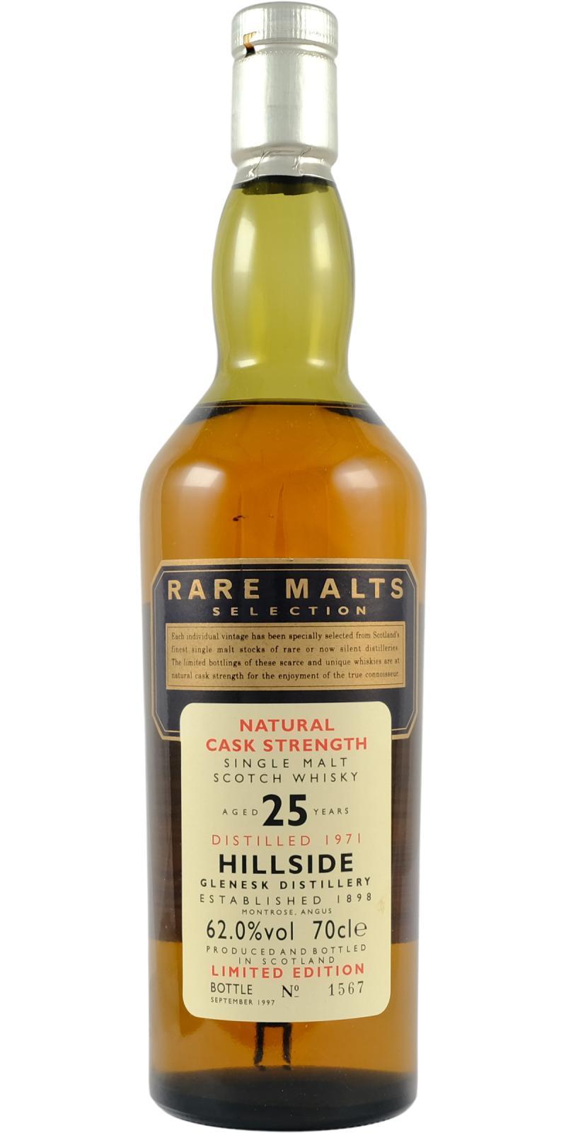 Hillside 1971  Rare Malts Selection