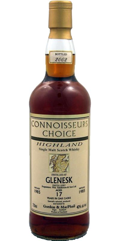 Glenesk 1985 GM  Connoisseurs Choice