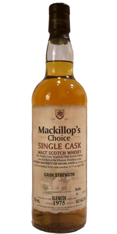 Glenesk 1975 McC  Single Cask - Cask Strength