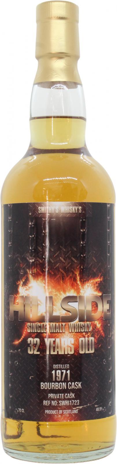 Hillside 1971 UD  Smithy's Whisky