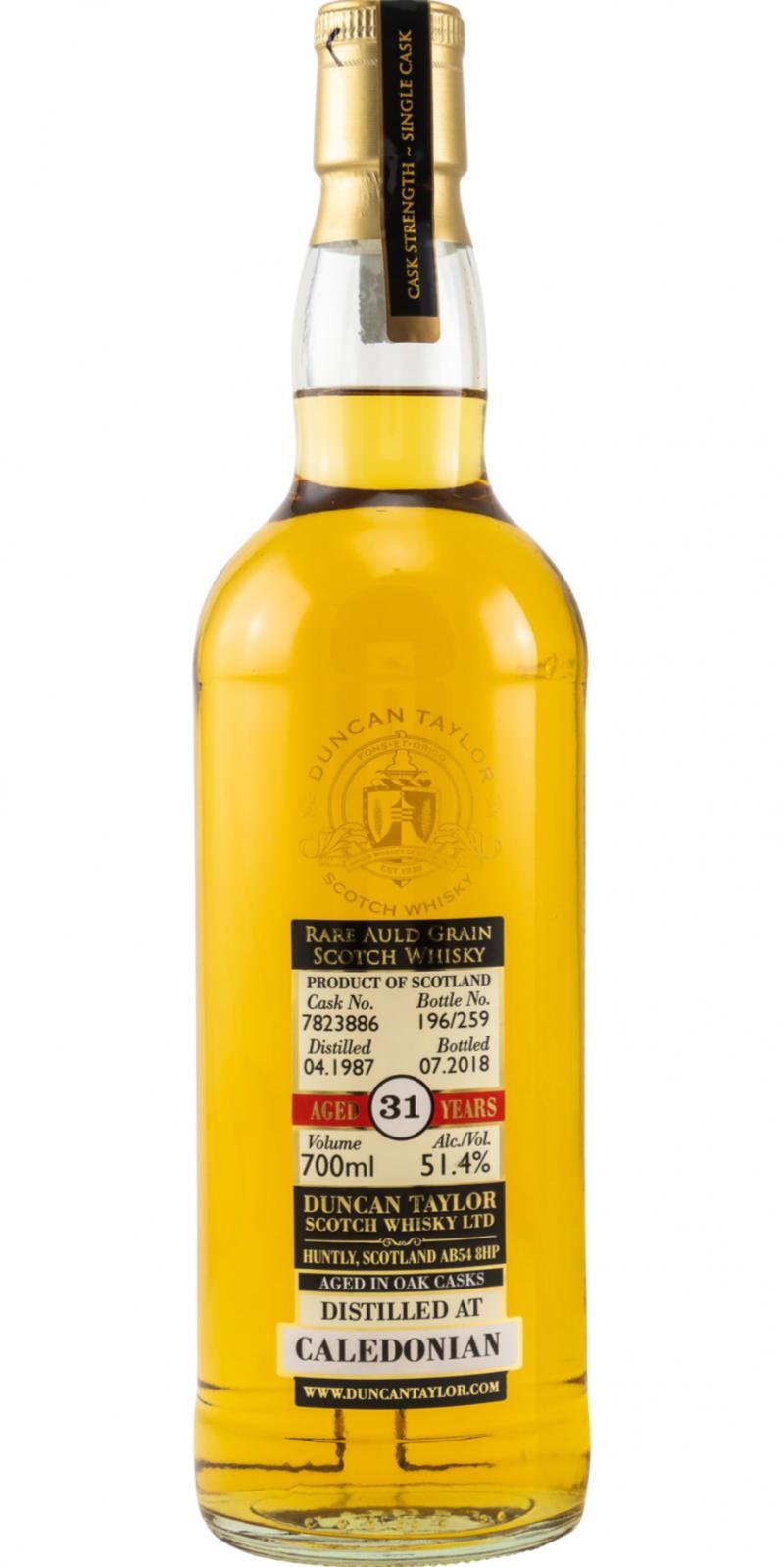 Caledonian 1987 DT  Rare Auld Grain