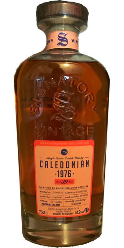 Caledonian 1976 SV  Cask Strength Collection
