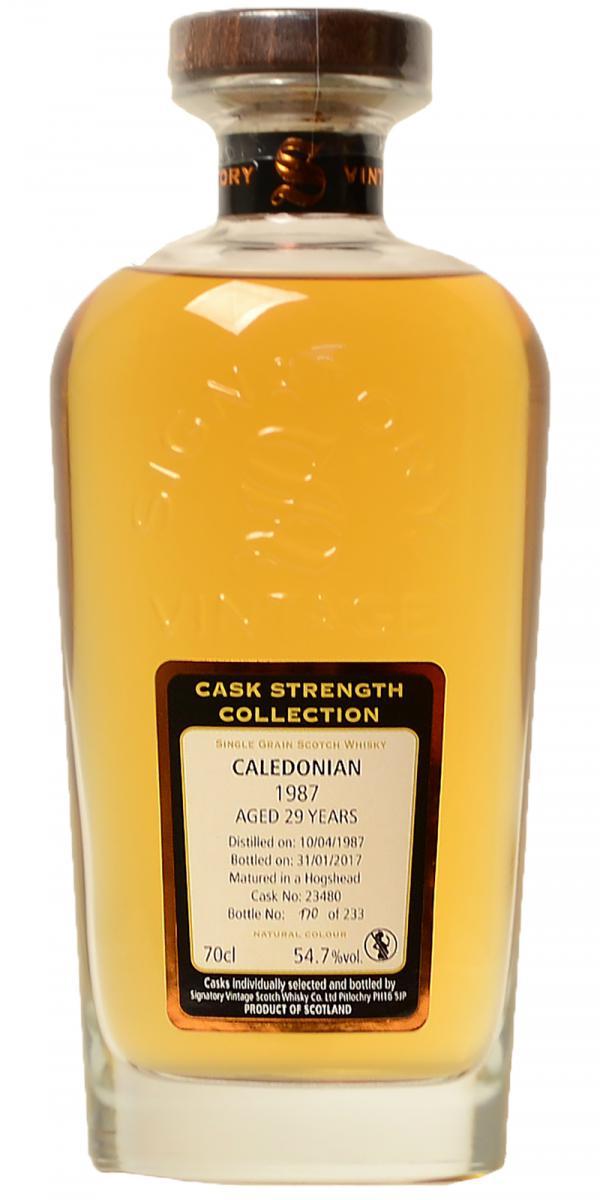 Caledonian 1987 SV  Cask Strength Collection
