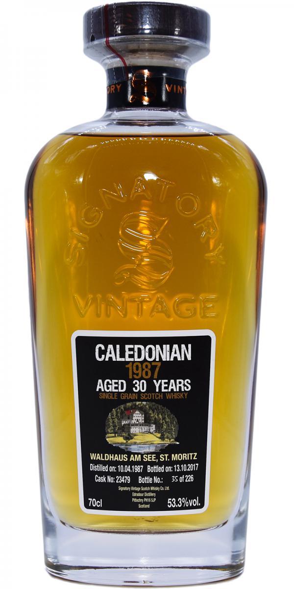 Caledonian 1987 SV  Cask Strength Collection