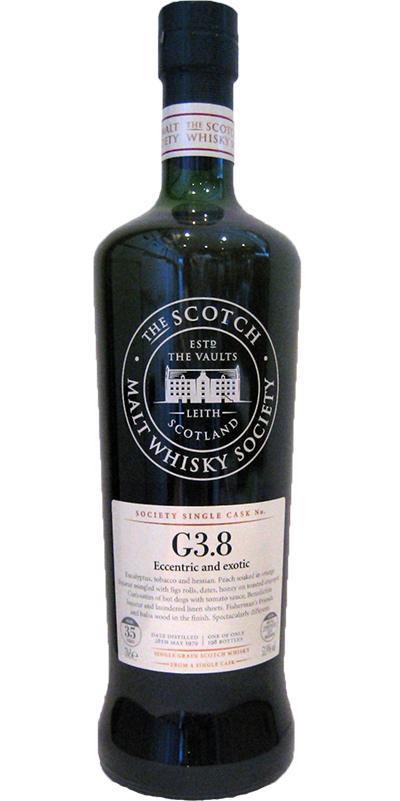 Caledonian 1979 SMWS G3.8  Eccentric and exotic