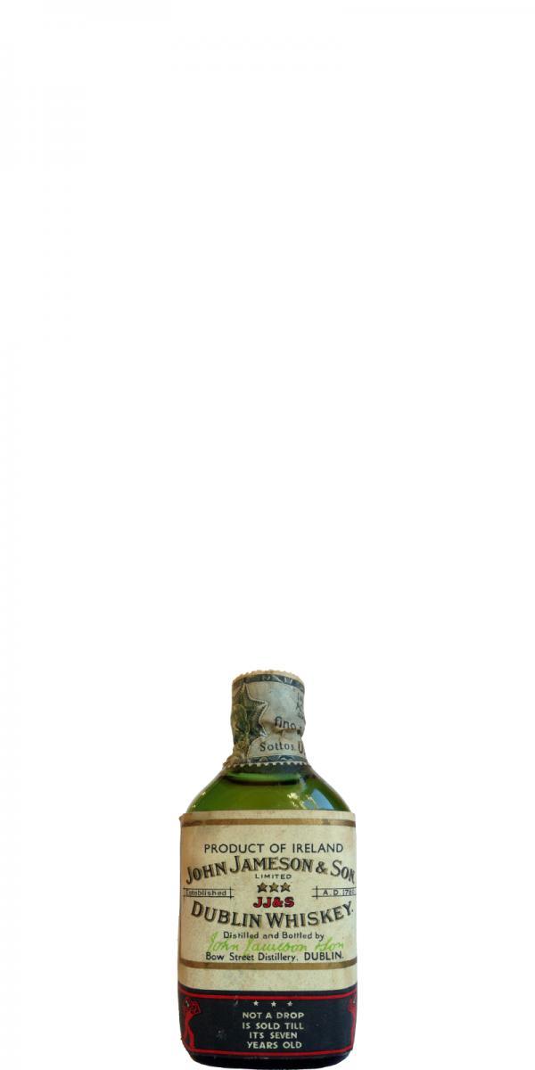 John Jameson 07-year-old Dublin Whiskey