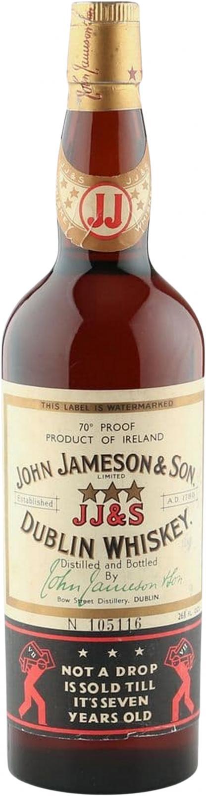 John Jameson & Son 07-year-old Dublin Whiskey