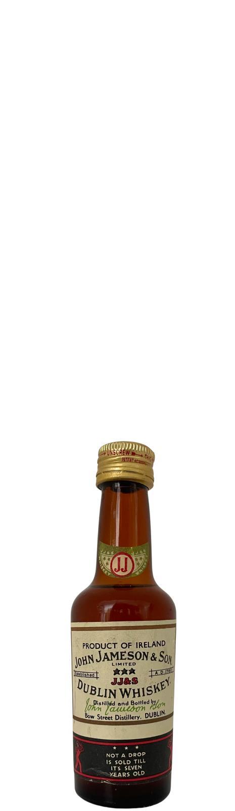 John Jameson & Son 07-year-old Dublin Whiskey