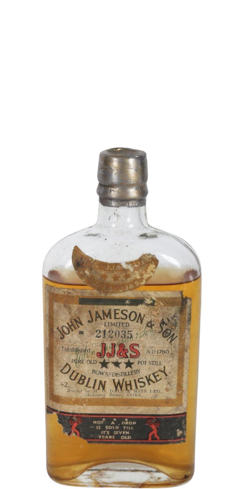John Jameson & Son 07-year-old 3 Star Pure Pot Still