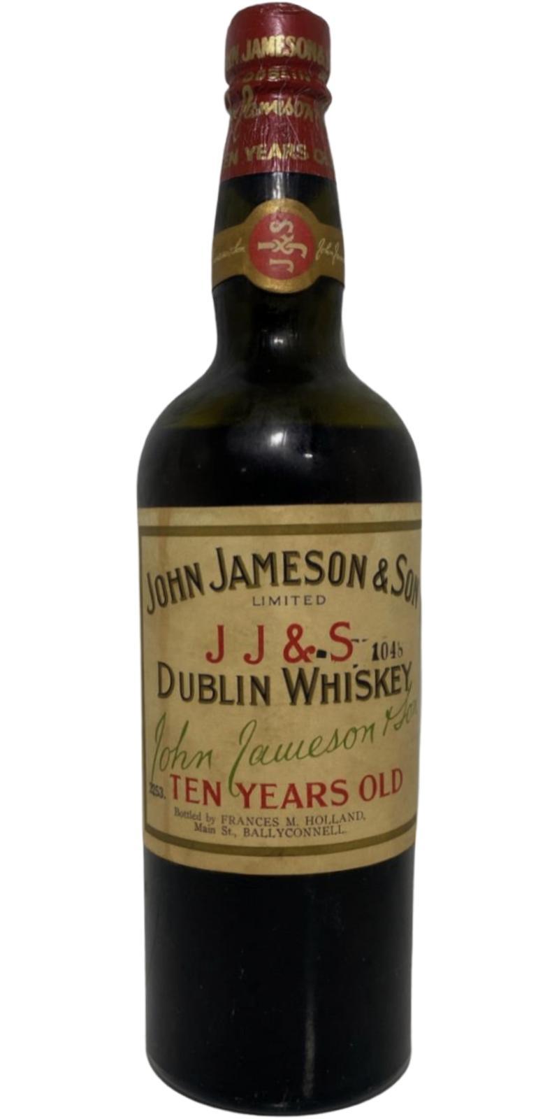John Jameson & Son 10-year-old