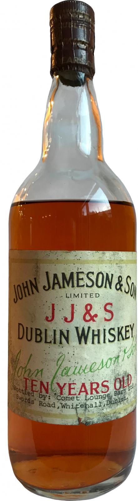 John Jameson & Son 10-year-old Dublin Whiskey