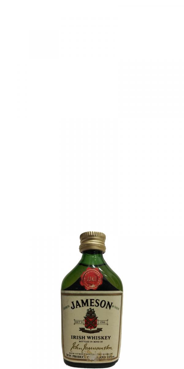 John Jameson & Son Irish Whiskey JJ&S