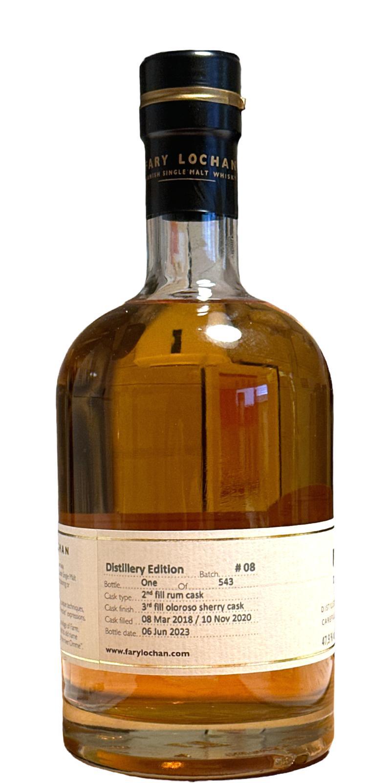 Fary Lochan 2018  Distillery Edition # 08