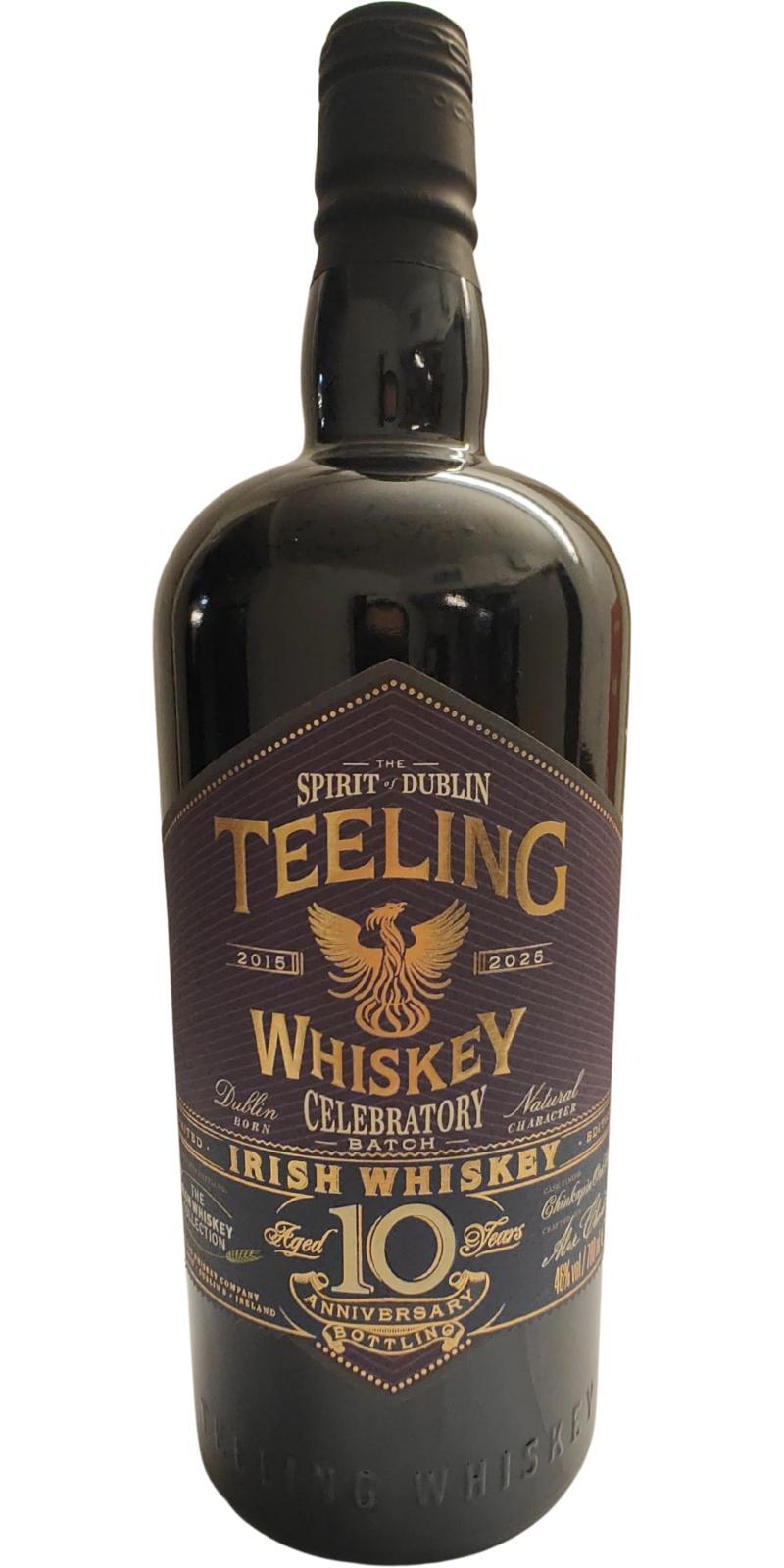 Teeling 10-year-old Anniversary Celebratory Batch
