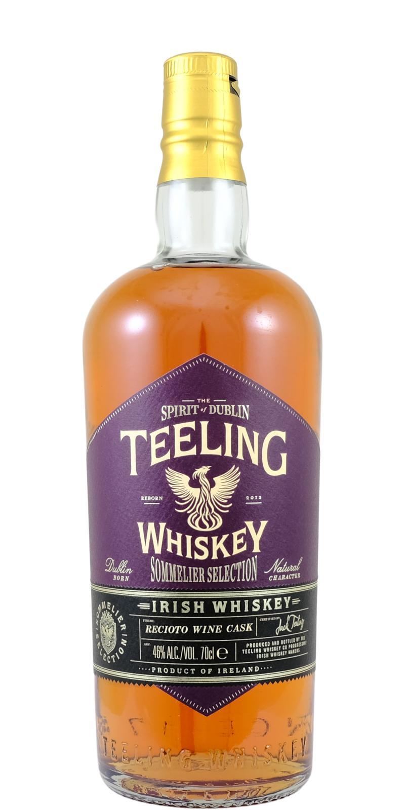 Teeling Recioto Wine Cask Small Batch Series - Sommelier Selection 4