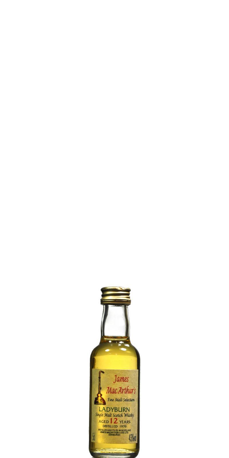 Ladyburn 1976 JM  Fine Malt Selection - Miniature