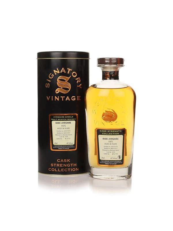 Ayrshire 1975 Rare SV  Cask Strength Collection