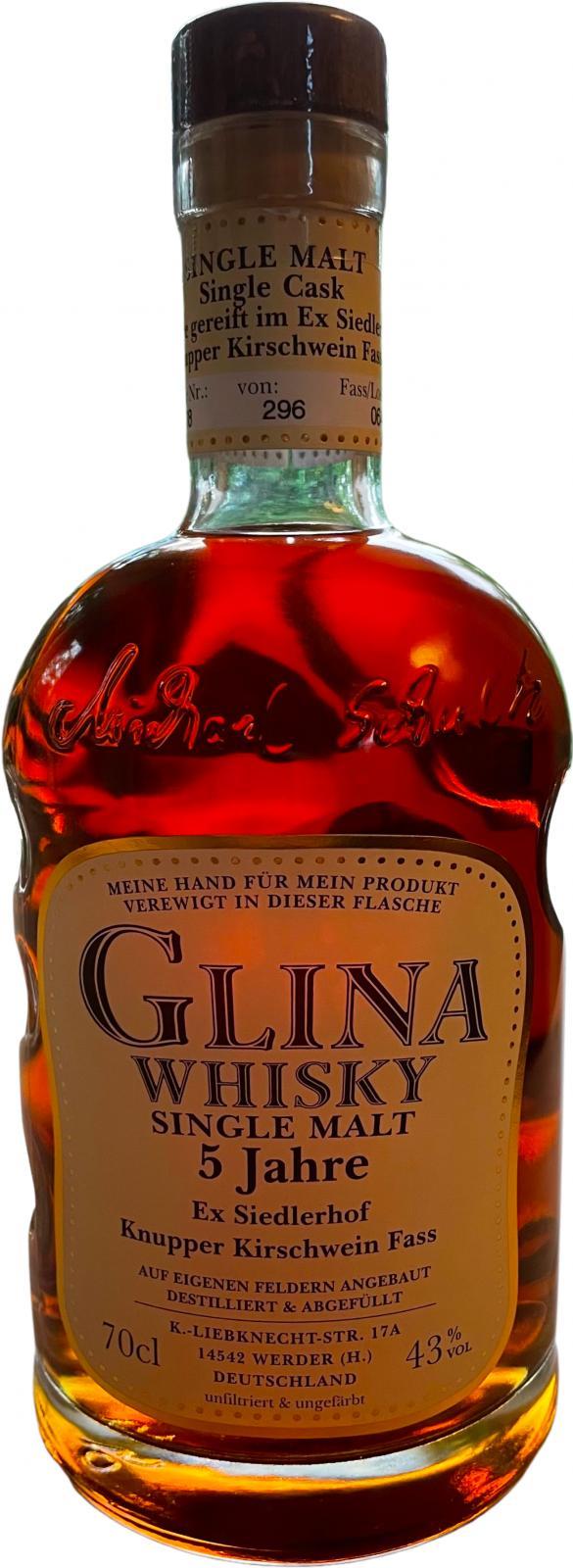 Glina Whisky 2012   Clos Fontaine