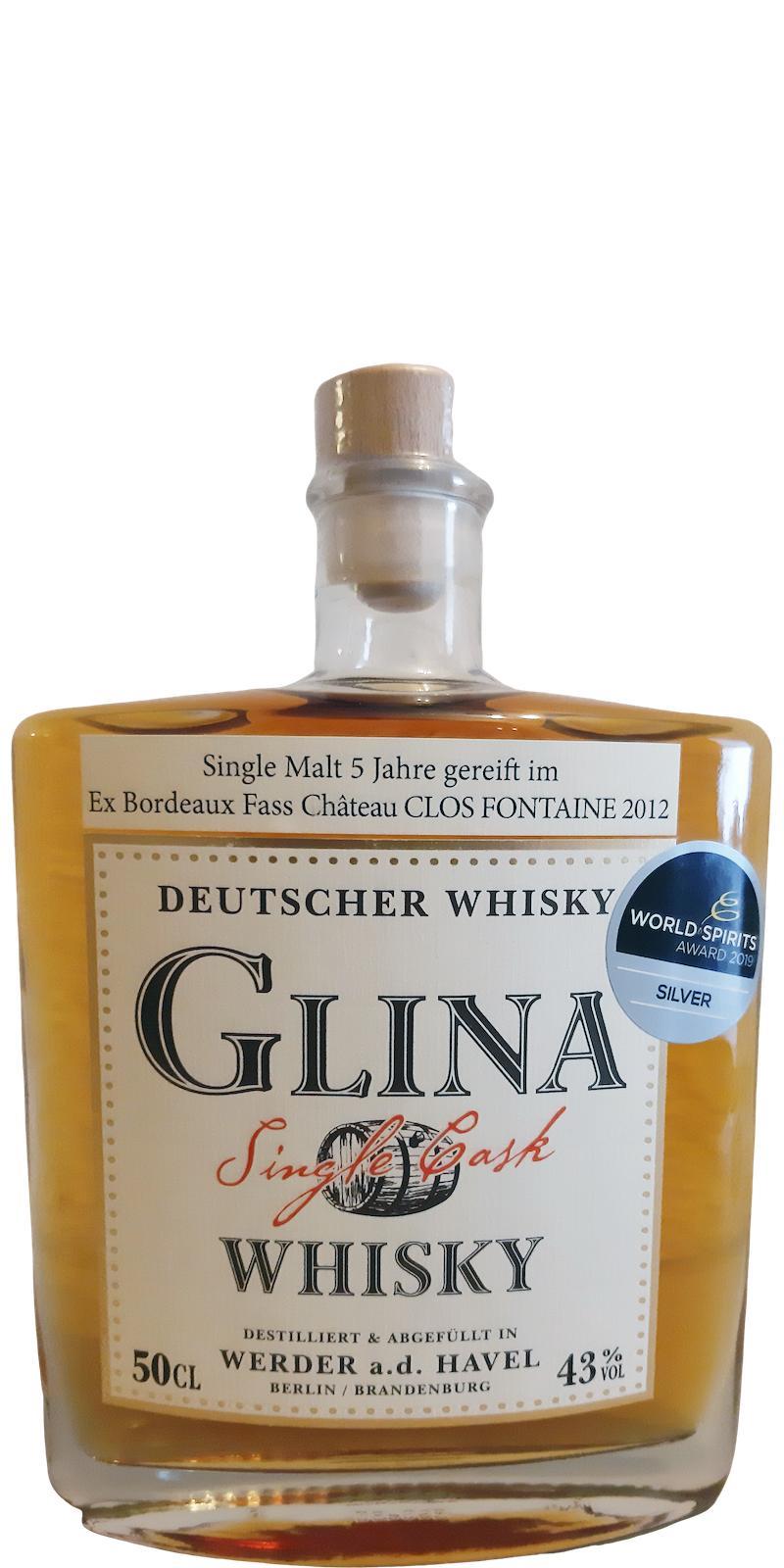 Glina Whisky 2014  Single Cask