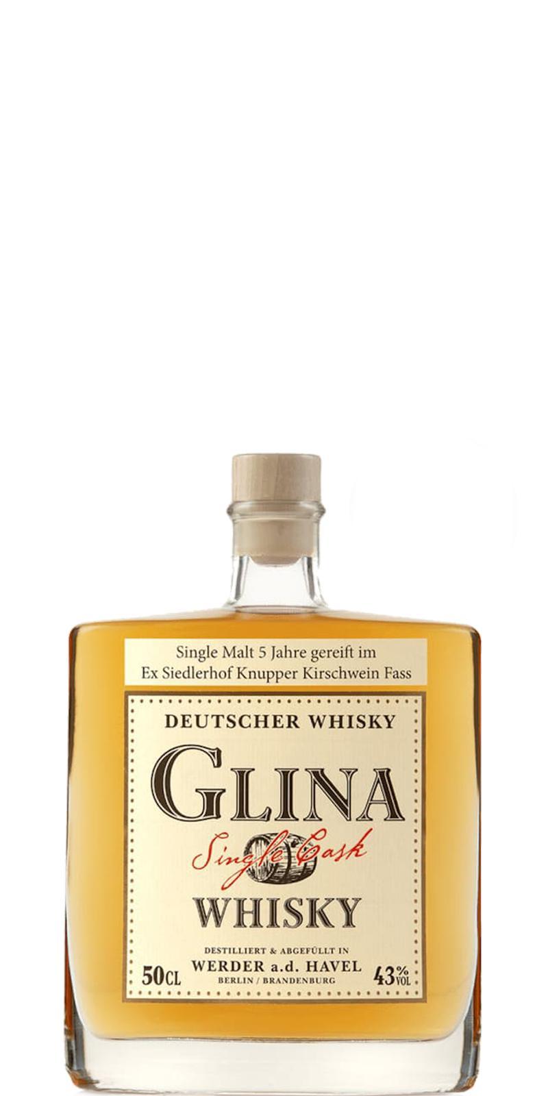 Glina Whisky 2014  Ex Siedlerhof Knupper Kirschwein Fass