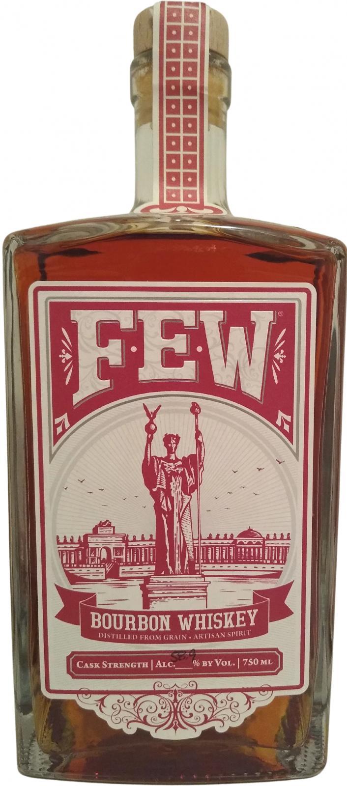 FEW Bourbon Whiskey  Cask Strength