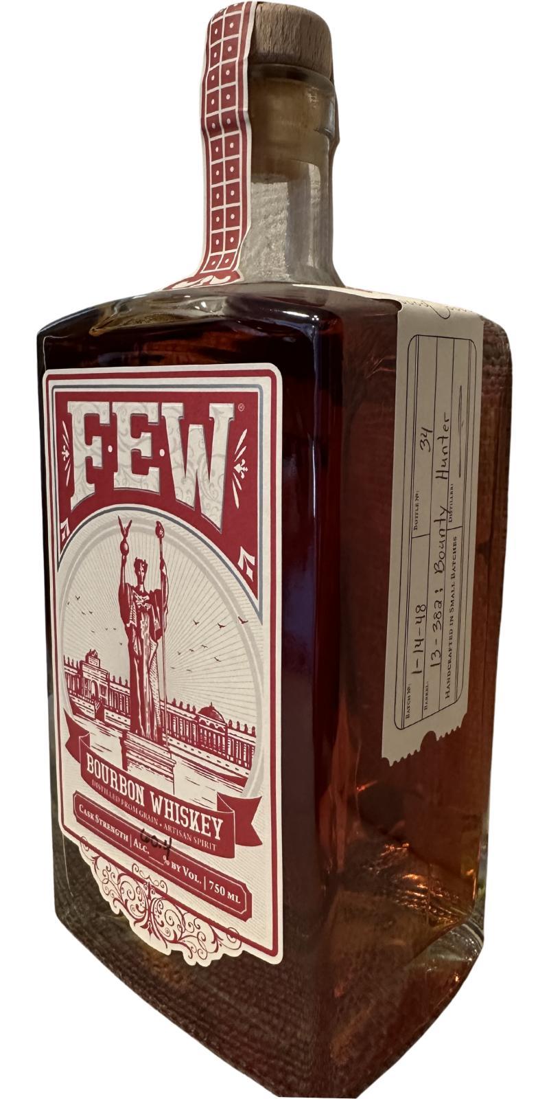 FEW Cask Strength Bourbon Whiskey