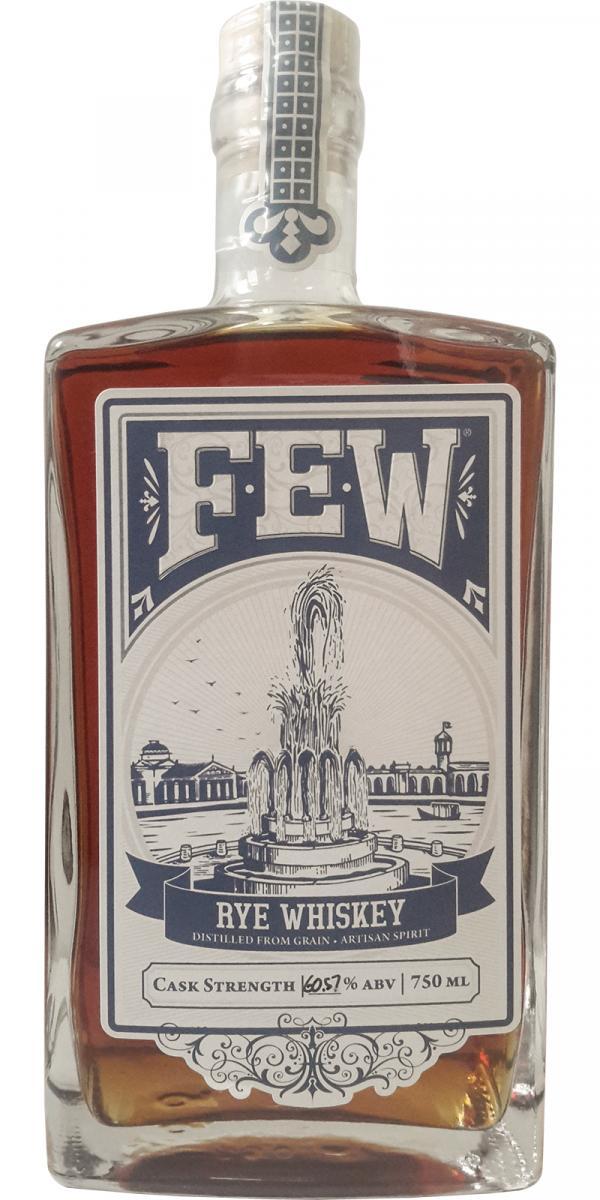 FEW Rye Whiskey  Cask Strength