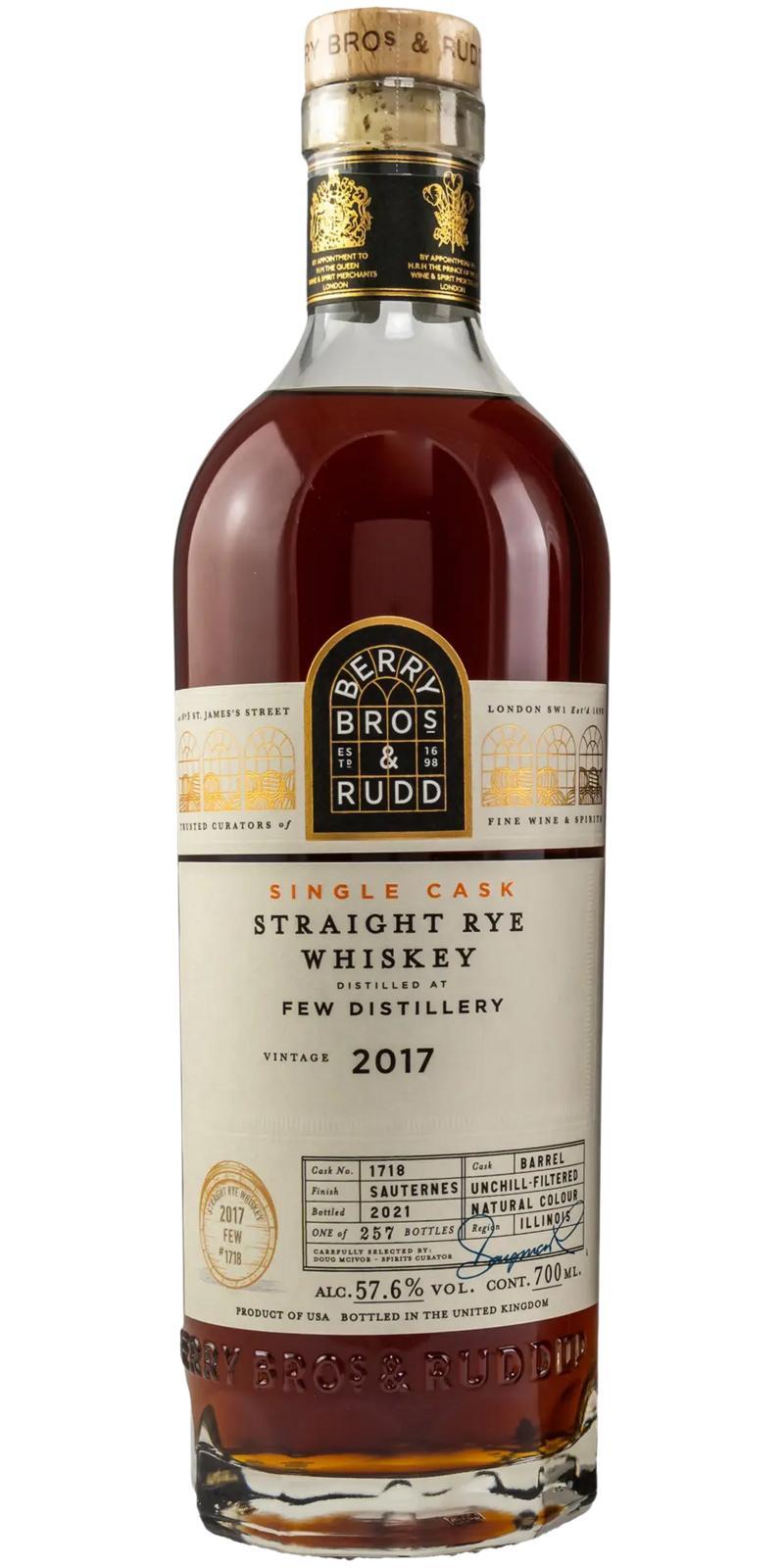 FEW 2017 BR  Single Cask