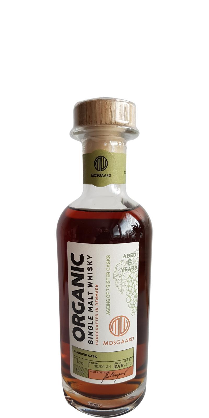 Mosgaard Organic  Single Cask - 7 sisters