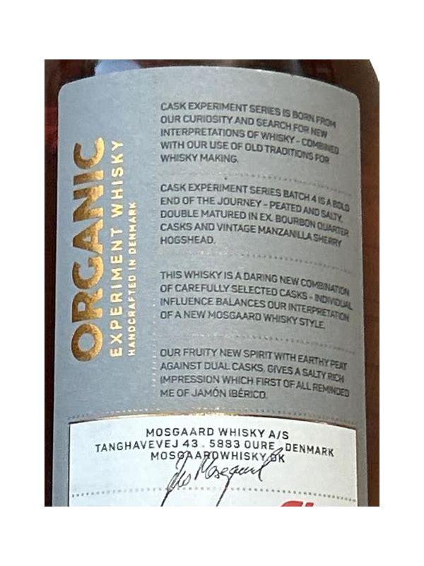 Mosgaard Organic - Cask Experiment Series  No 1