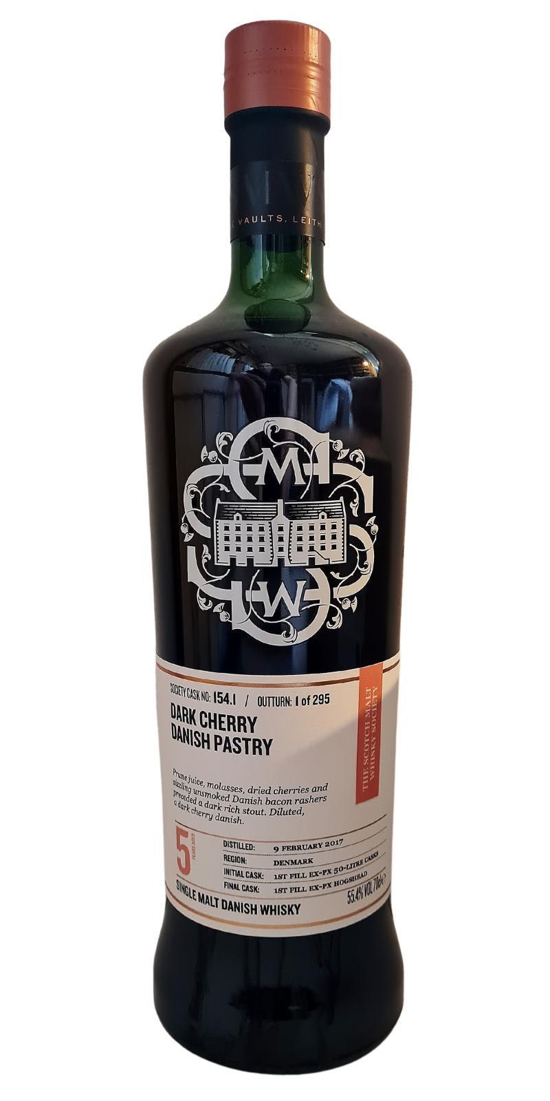 Mosgaard 2017 SMWS 154.1  Dark Cherry Danish Pastry