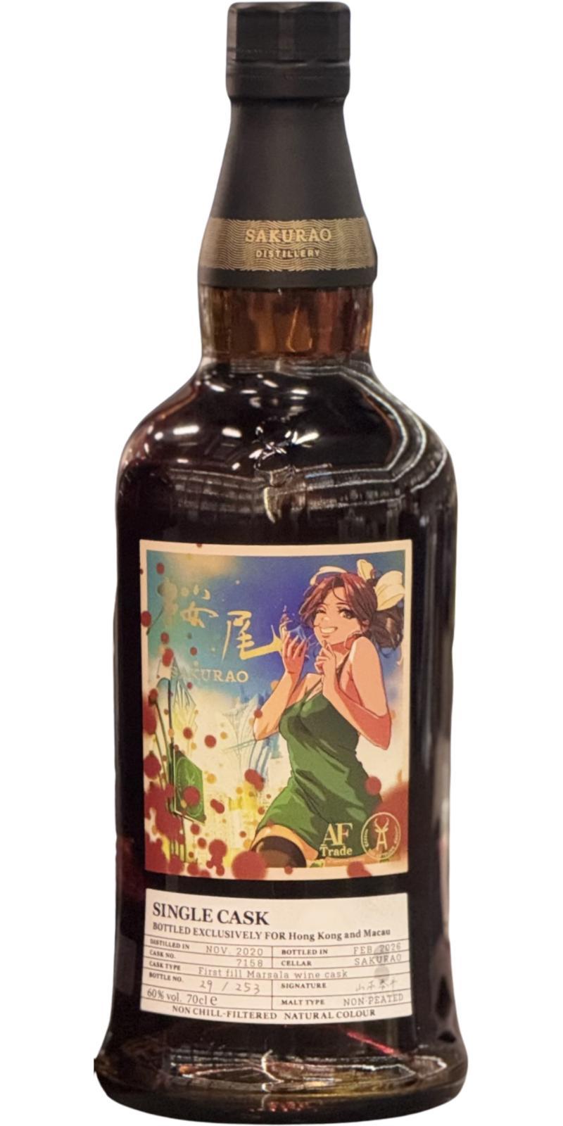 Sakurao 2020  Single Cask