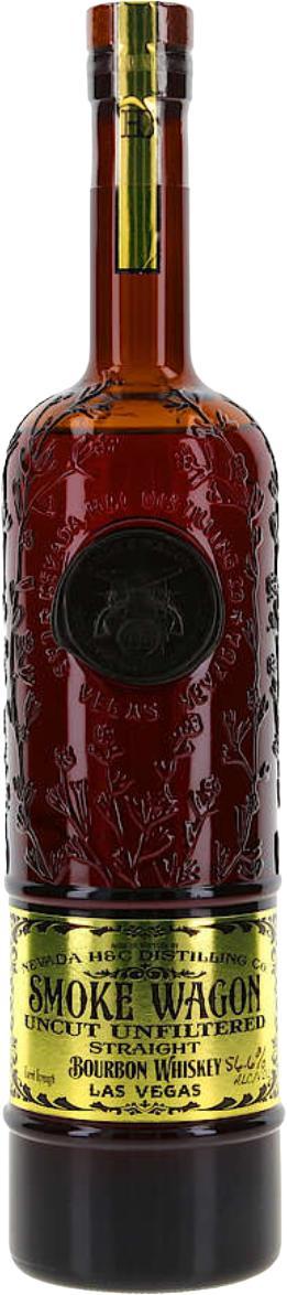 Smoke Wagon Straight Bourbon Whiskey  Uncut & Unfiltered