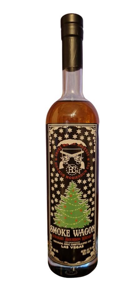 Smoke Wagon Straight Bourbon Whiskey  Christmas Edition