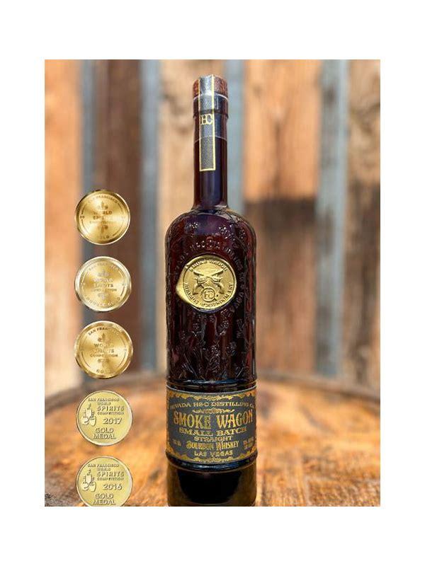 Smoke Wagon Straight Bourbon Whiskey  Uncut & Unfiltered