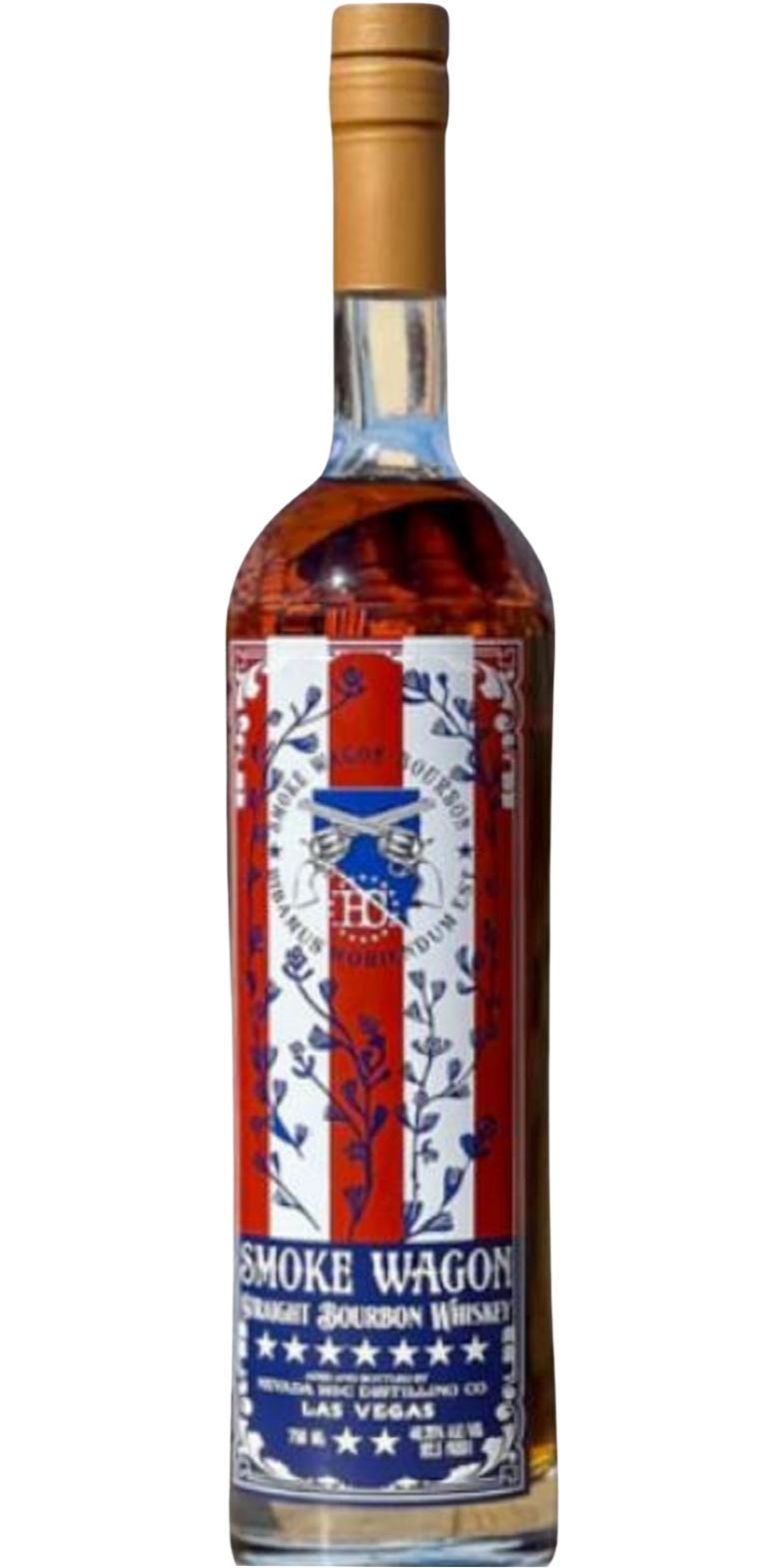 Smoke Wagon Straight Bourbon Whiskey  4th of July