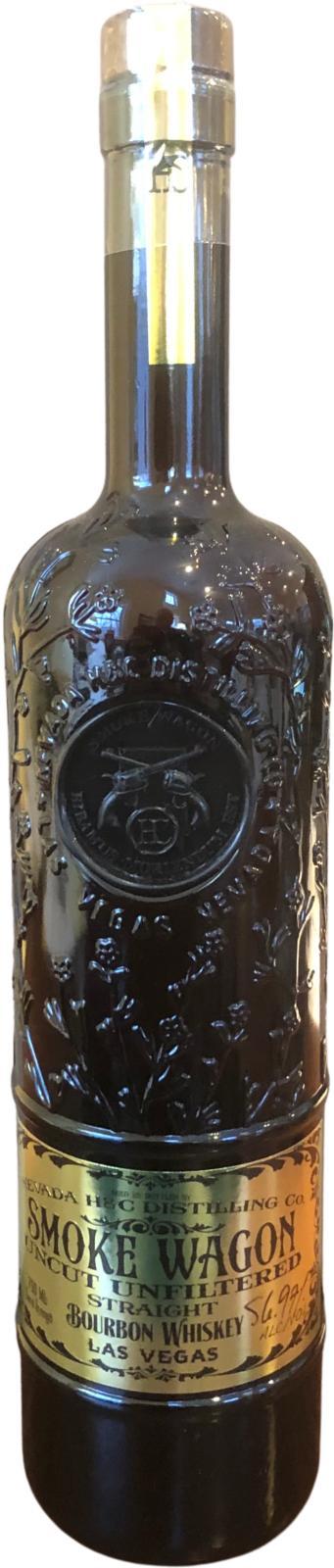 Smoke Wagon Straight Bourbon Whiskey  Uncut Unfiltered