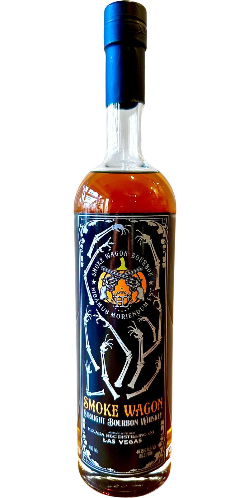 Smoke Wagon Straight Bourbon Whiskey  Halloween Limited Edition